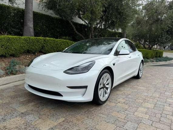 TESLA MODEL 3 2022 5YJ3E1EAXNF298054 image